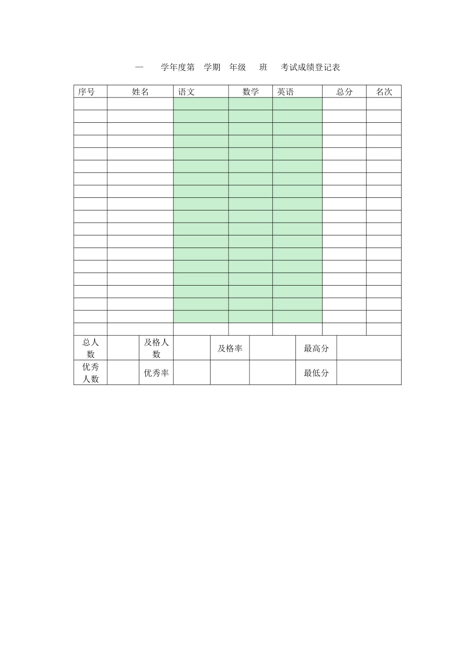 学生成绩表 (2)_第1页