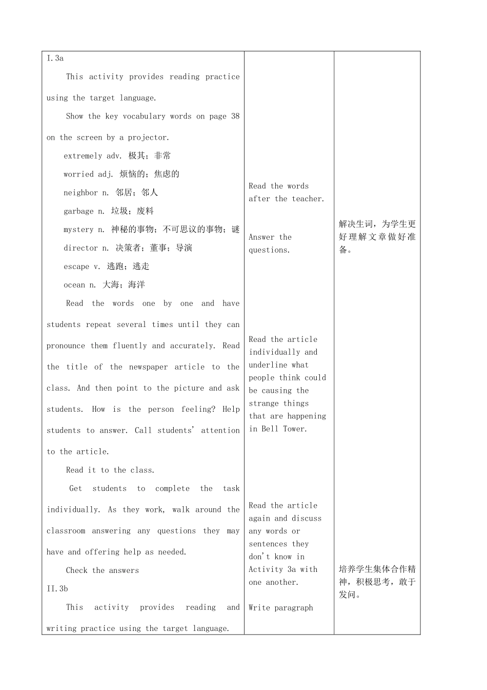 陕西省神木县大保当中学九年级英语 Unit 5 It must belong to Carla Period 5教案 人教新目标版_第2页