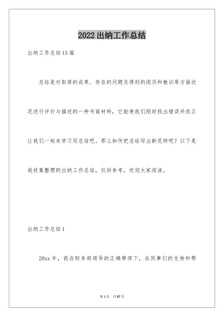 2024出纳工作总结_14