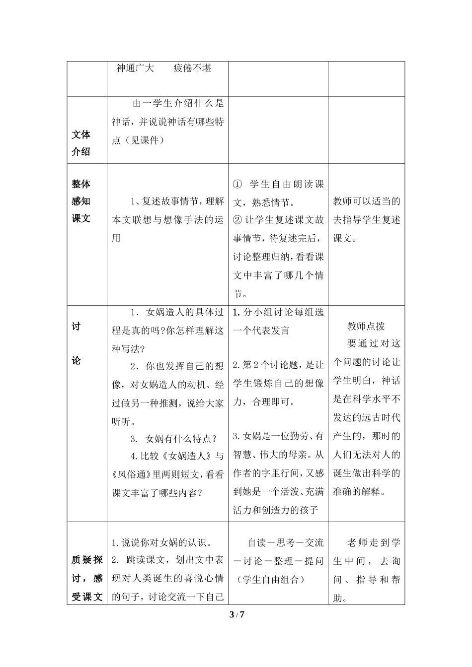 《女娲造人》教案1_第3页