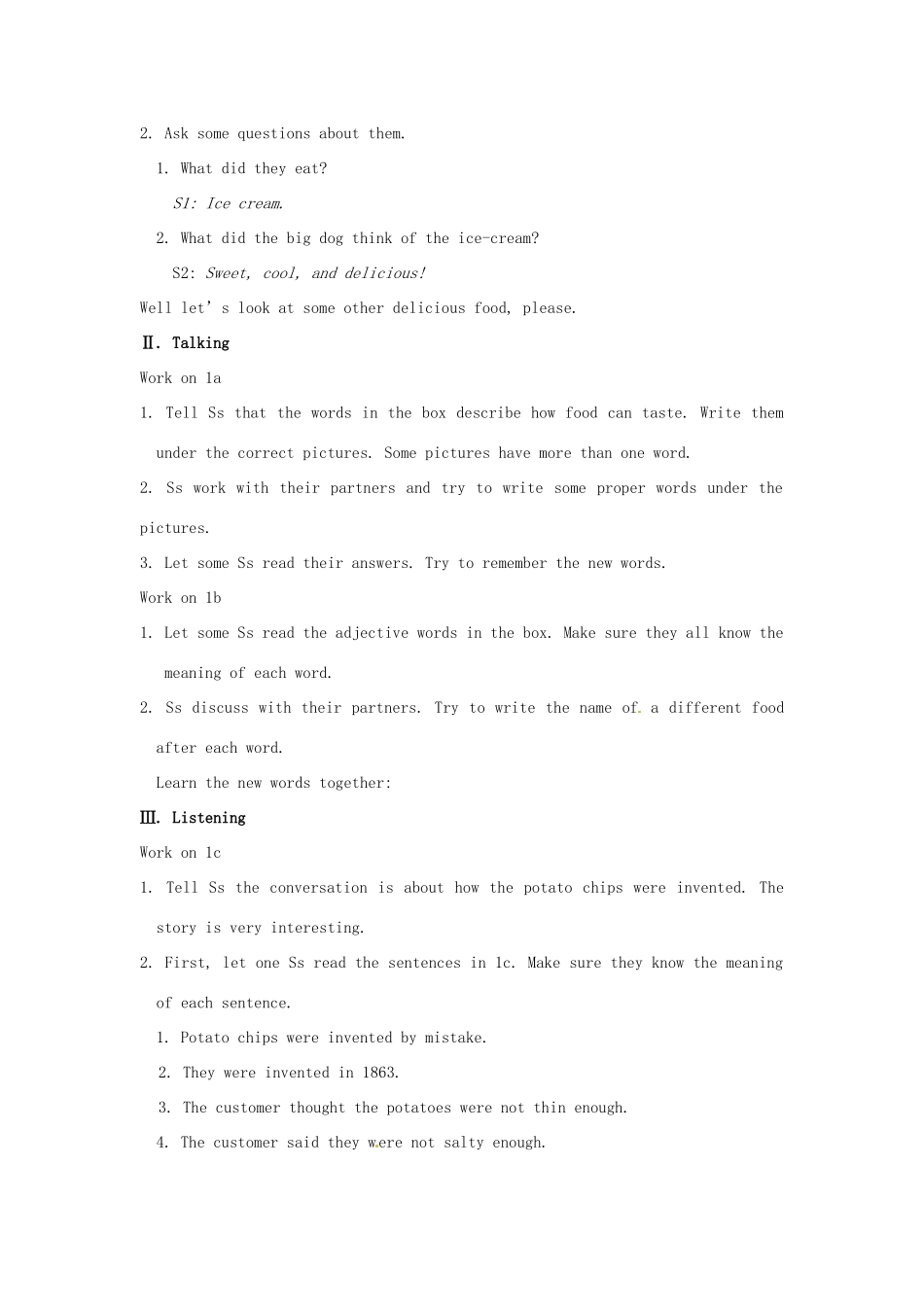 金识源秋九年级英语全册 Unit 1 When was it invented？（第4课时）Section B（1a-2e）教案 鲁教版五四制-鲁教版五四制初中九年级全册英语教案_第2页