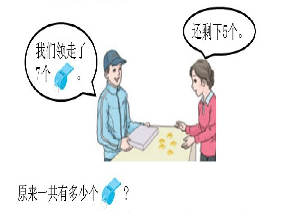 人教版一年级数学上册第八单元求原来是多少的实际问题课件_第2页