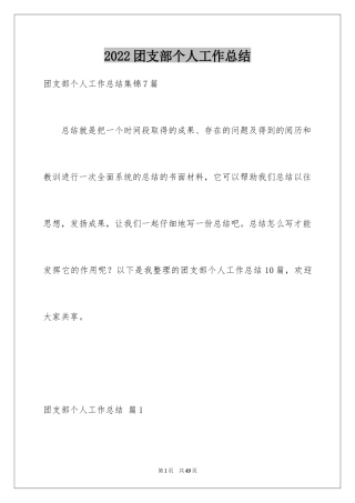 2024团支部个人工作总结_4