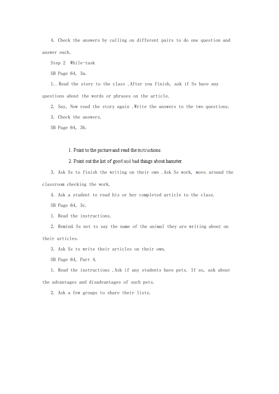 浙江省温州市第二十中学八年级英语下册 Unit8 Why don’t you get her a scarf Period 3教案 人教新目标版_第2页