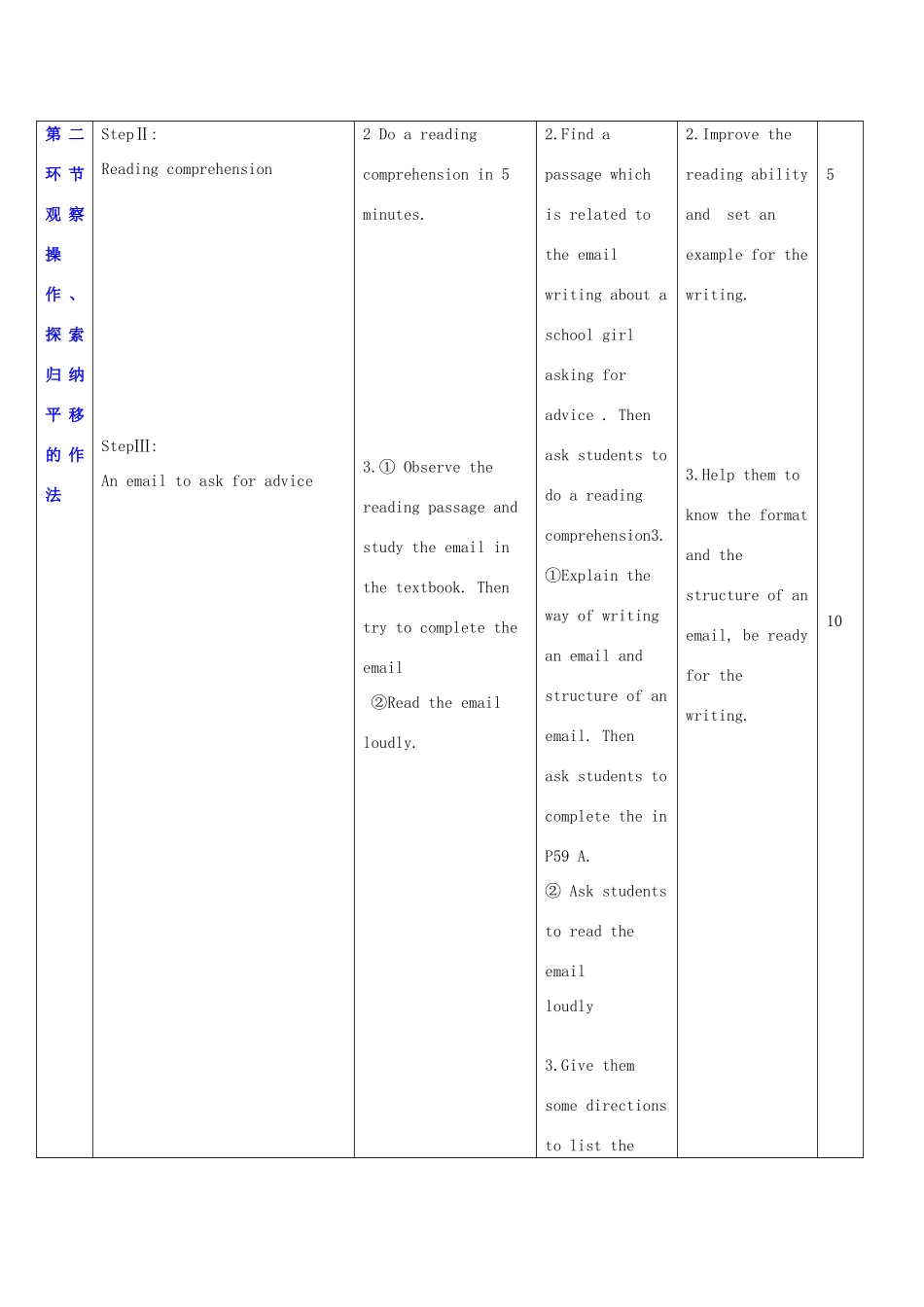 秋九年级英语上册 Unit 4《Problems and advice》教案6 （新版）牛津深圳版-牛津深圳版初中九年级上册英语教案_第2页