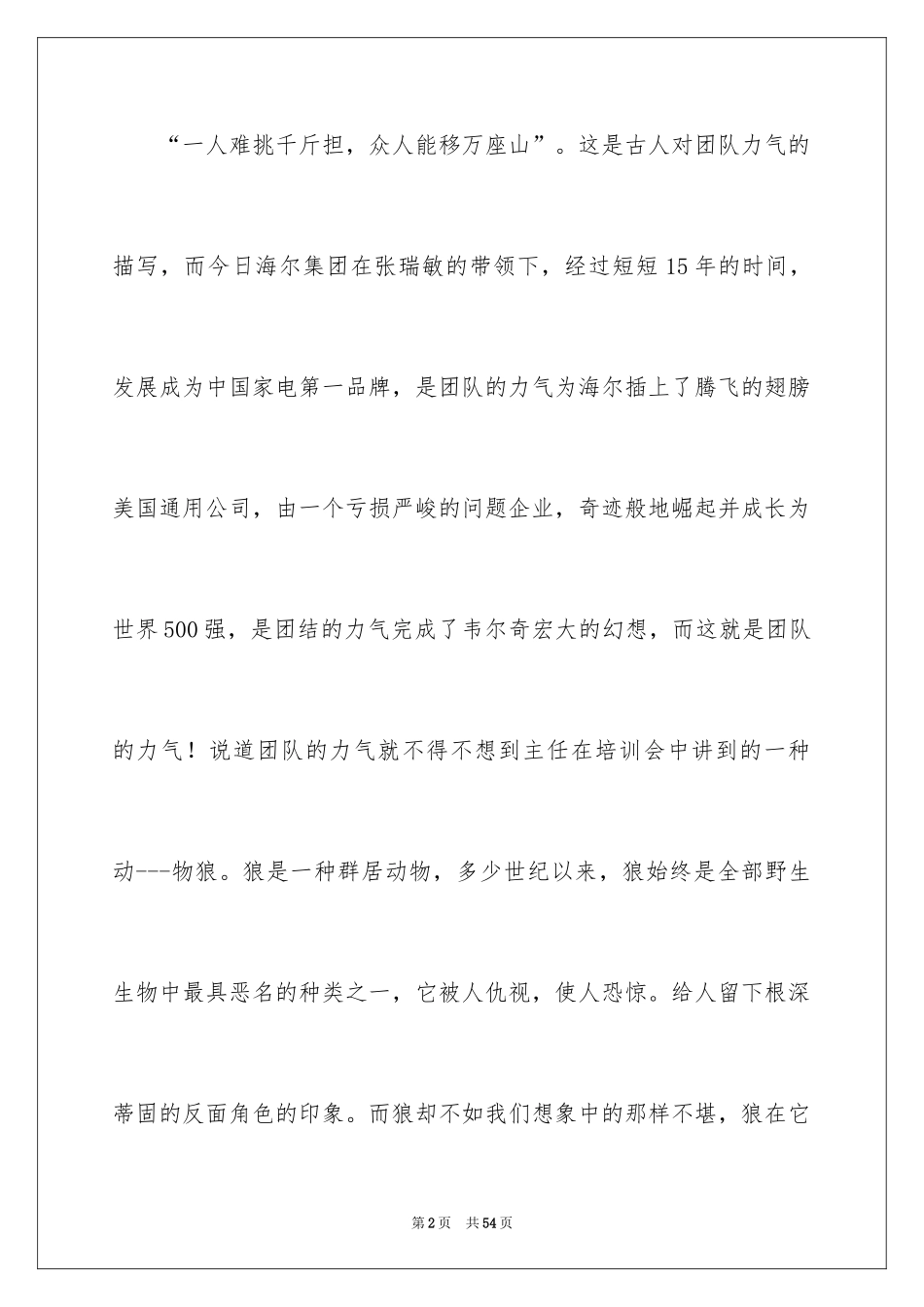 2024团队的力量演讲稿_3_第2页