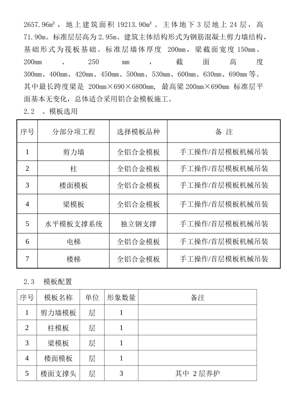 铝膜施工方案_第2页