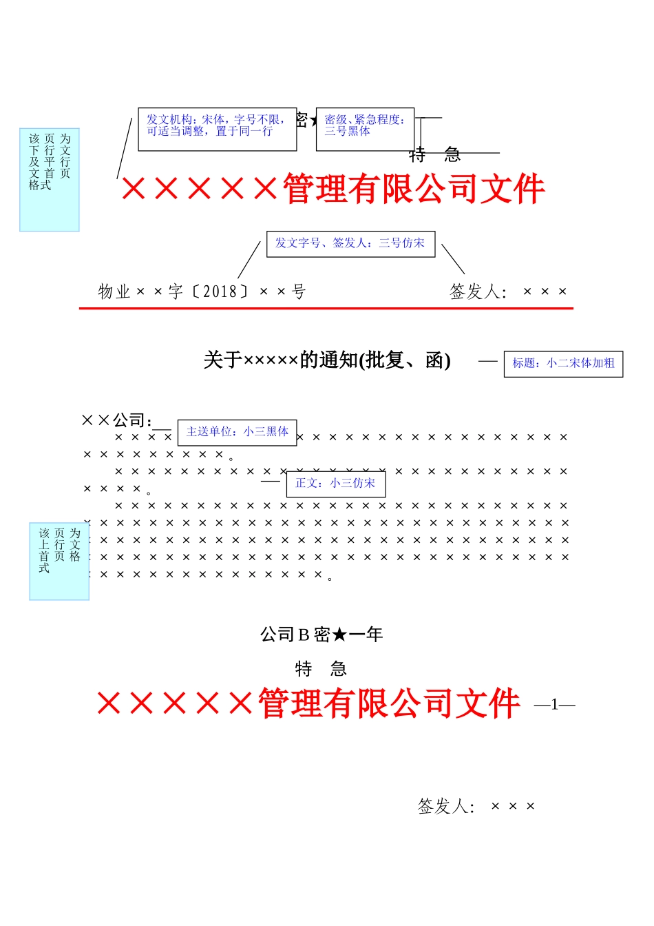 企业红头文件标准格式-公文必备-_第2页