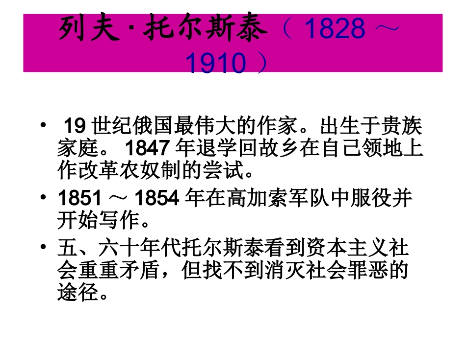 列夫托尔斯泰 (2)_第3页