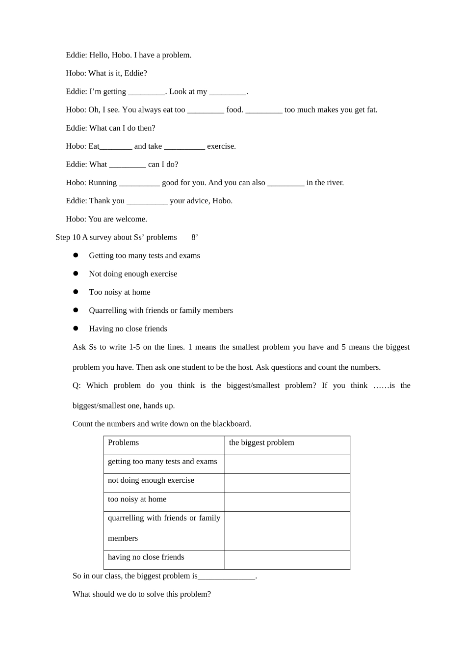 牛津版九年级英语9A Unit 3 Period 1教案 上学期_第3页