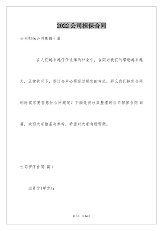 2024公司担保合同_22