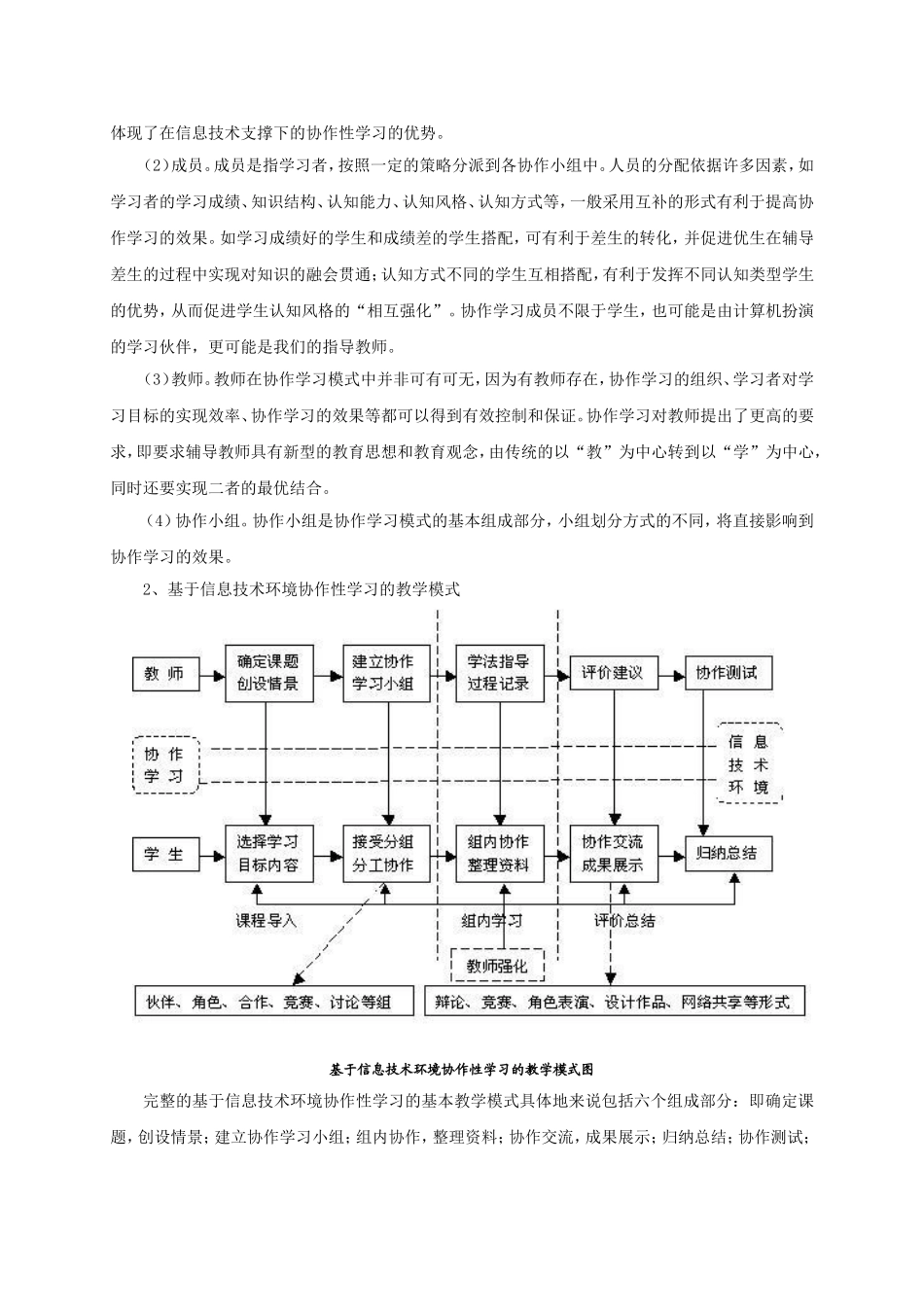 基于信息技术环境协作学习教学模式的研究_第3页