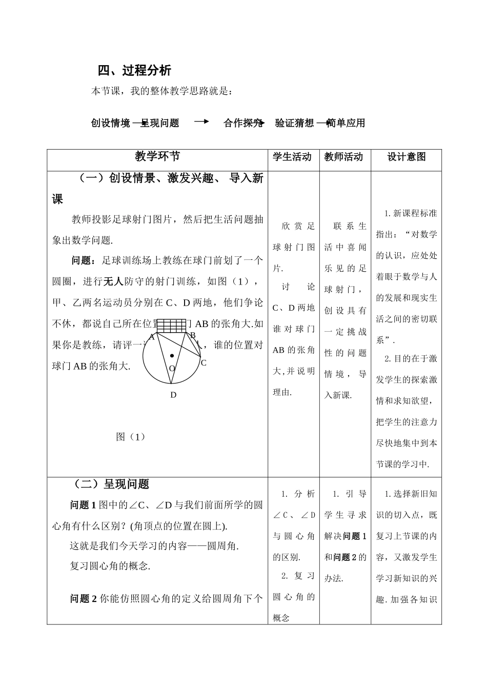 圆周角说课稿_第3页