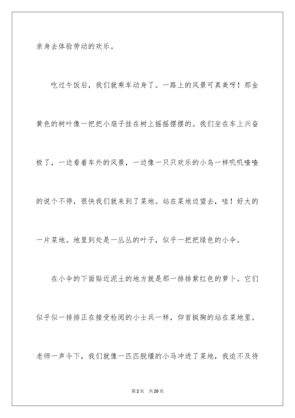 2024一次社会实践作文_50_第2页