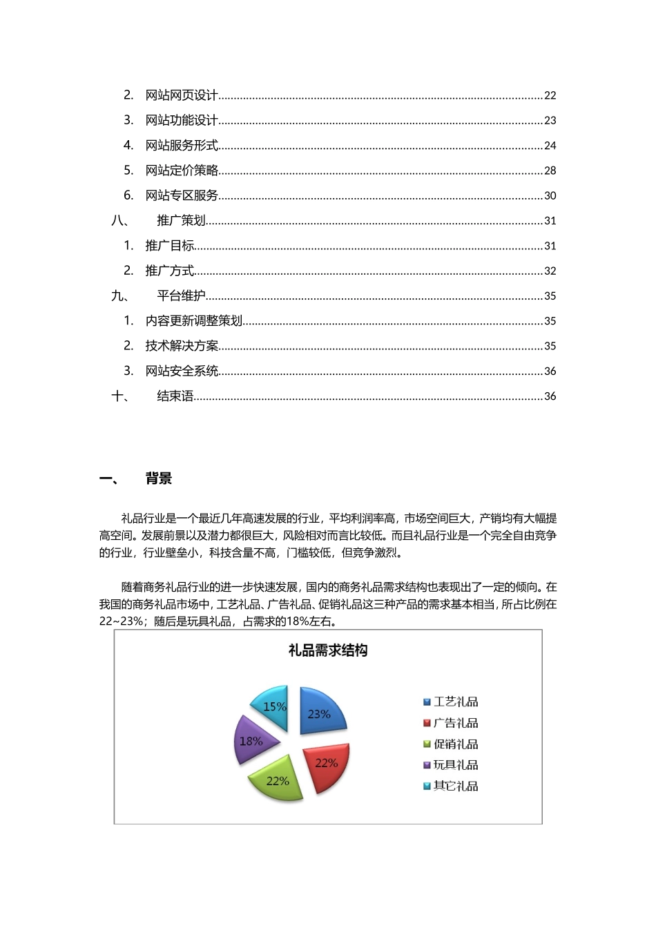 礼品电商网商业计划书_第2页