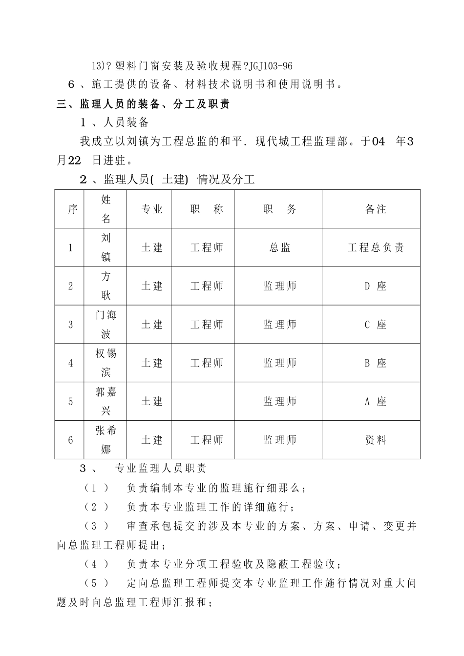 和平.现代城土建工程监理实施细则_第3页
