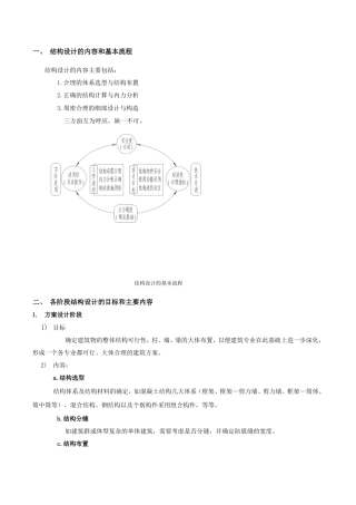 结构设计基本流程