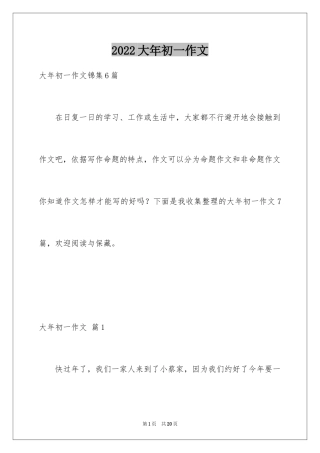 2024大年初一作文_23