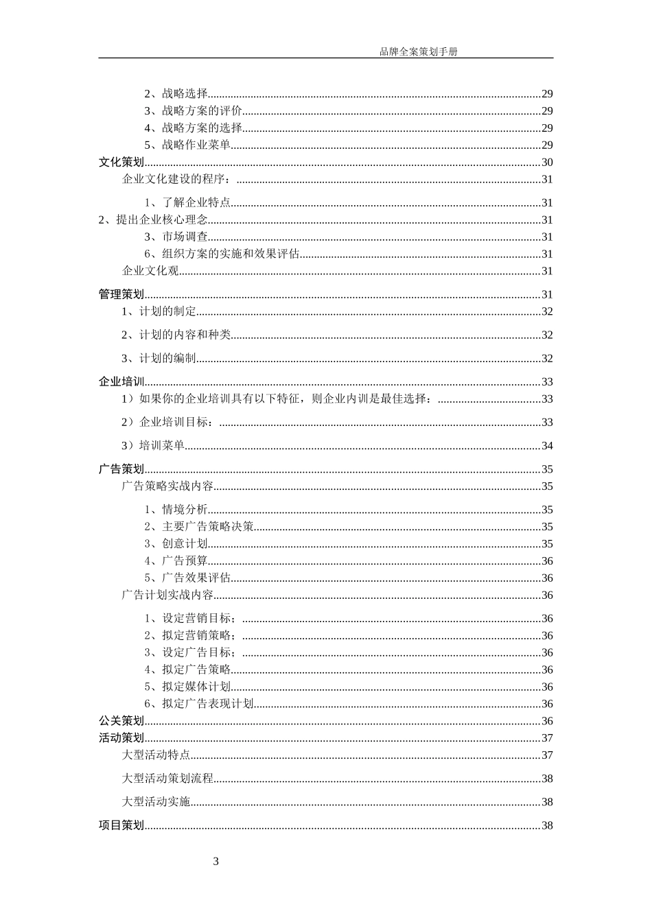 品牌全案策划宝典_第3页