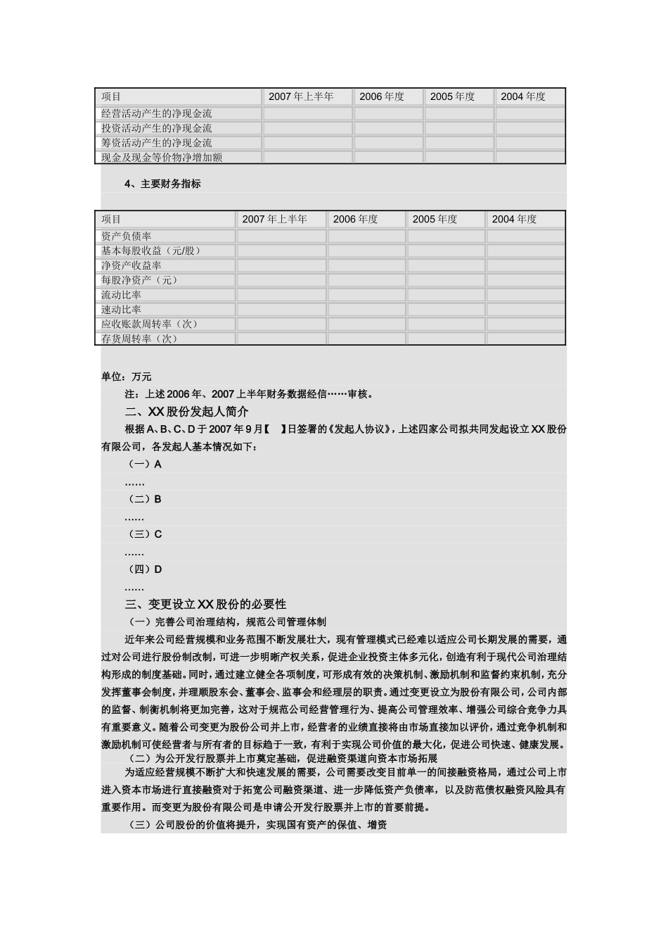 企业上市可行性研究-模板_第3页