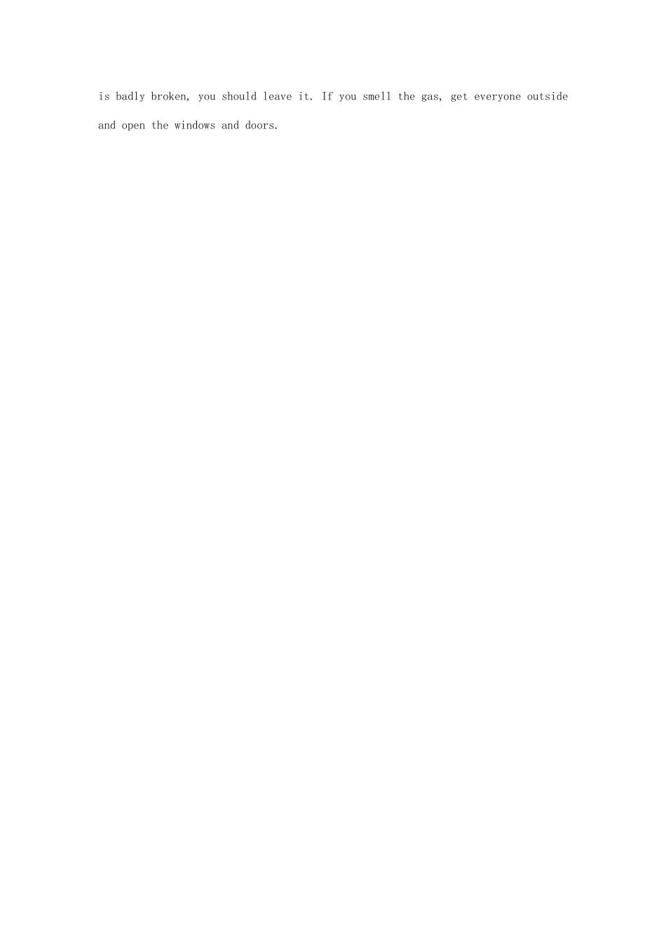 秋八年级英语上册 Module 8 Accidents Unit 3 Language in use（授课典案一）教学设计 （新版）外研版-（新版）外研版初中八年级上册英语教案_第3页