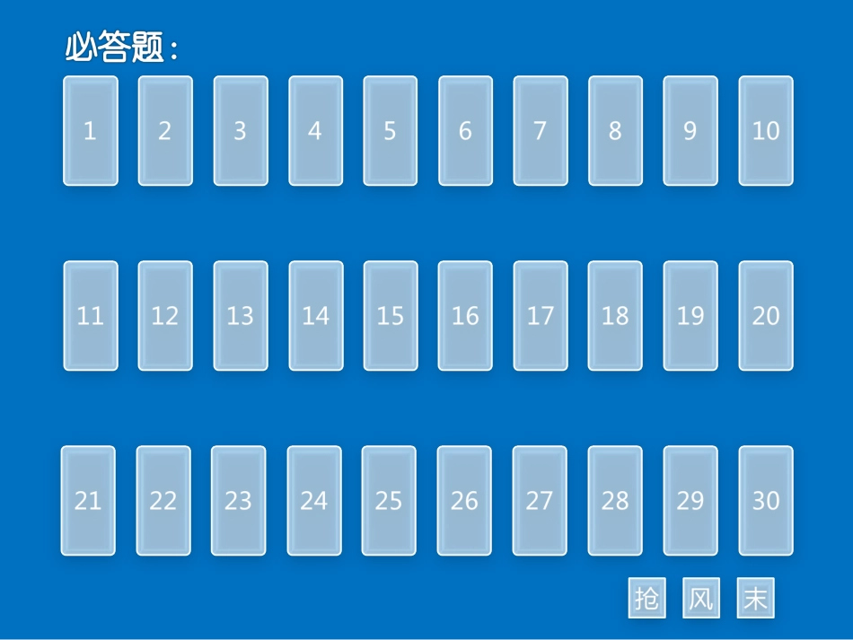 知识竞赛PPT模板_第3页