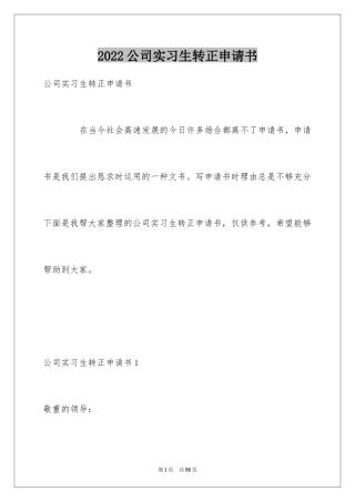 2024公司实习生转正申请书_5