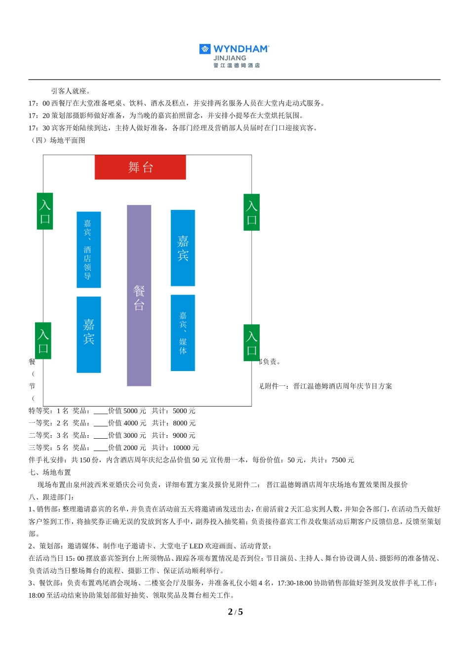 酒店客户答谢会策划_第2页