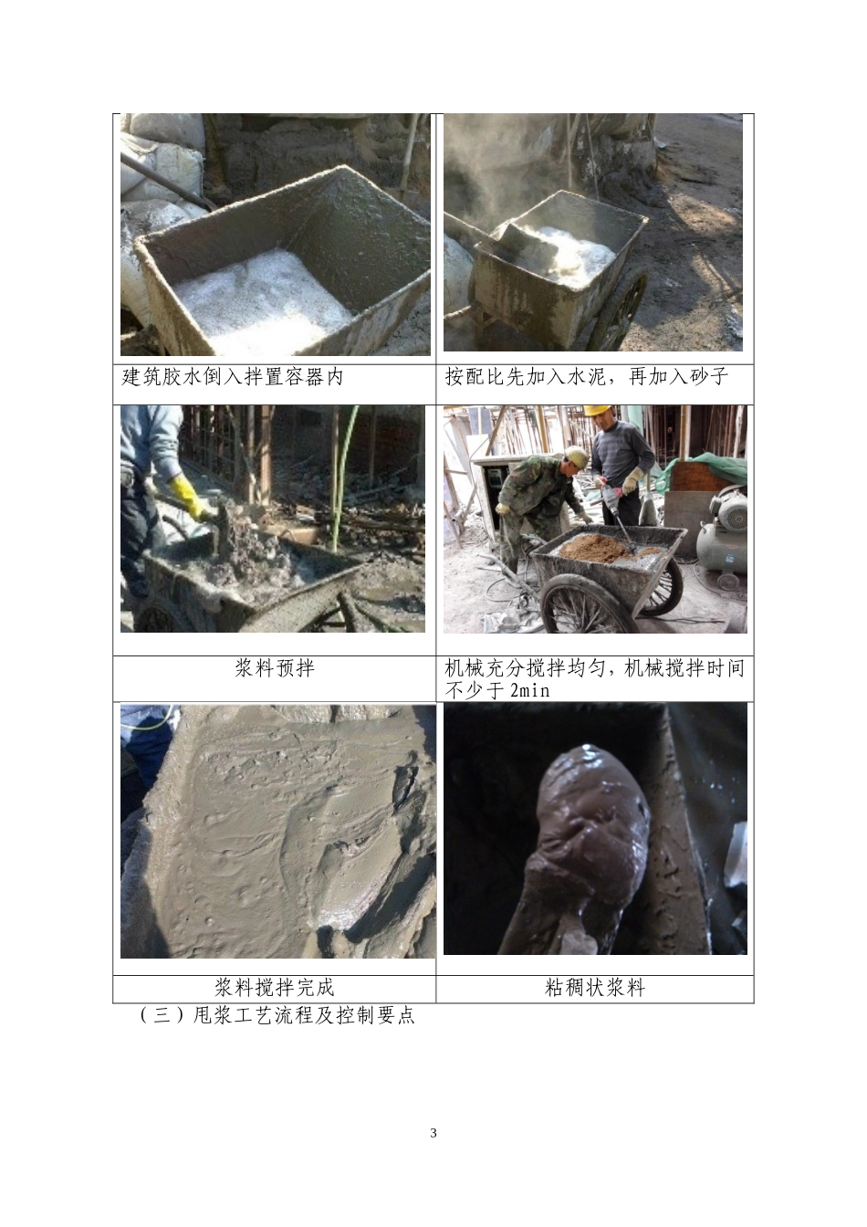 墙面抹灰工程甩(喷)浆工艺做法指引_第3页