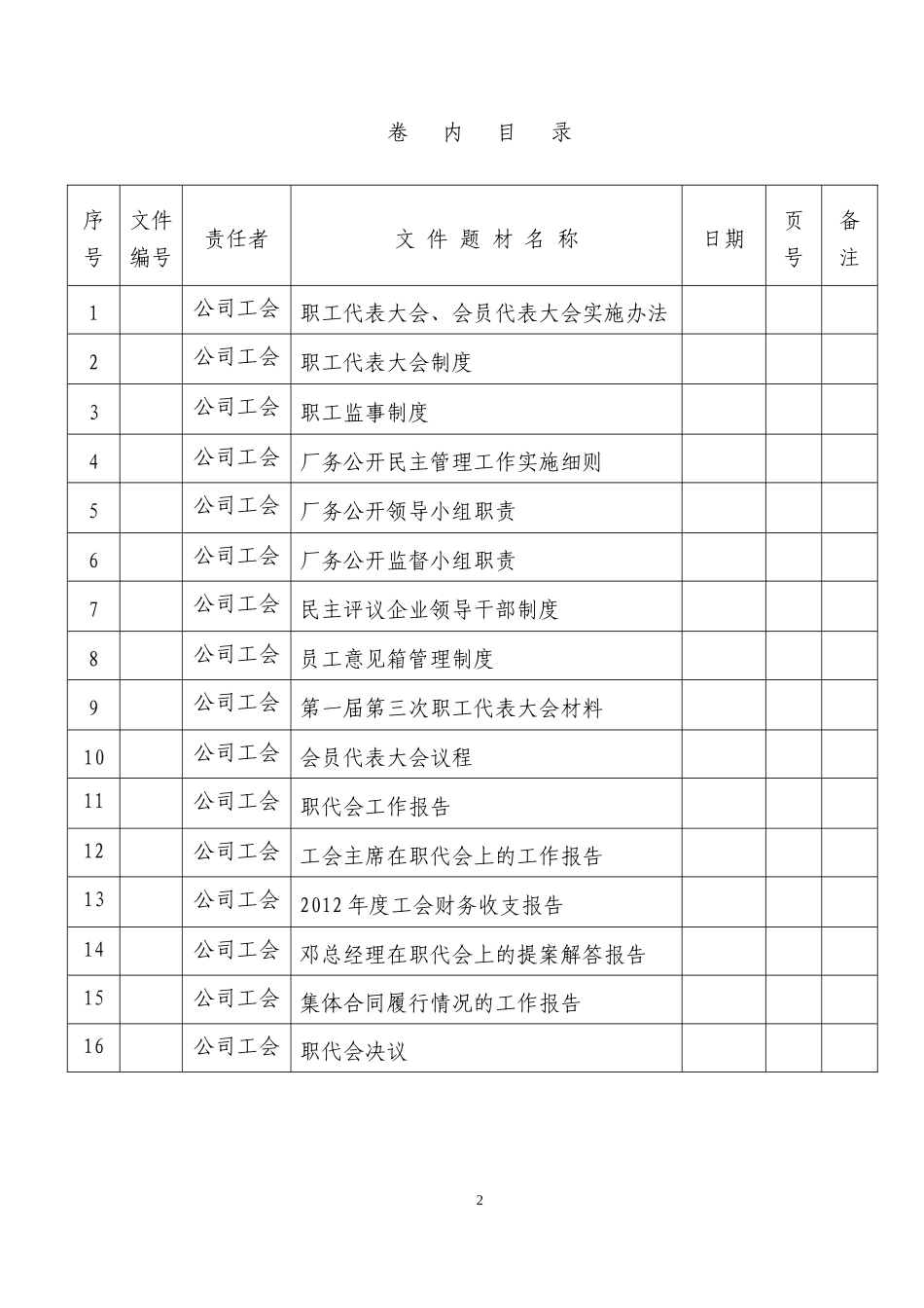 企业工会台账_第2页
