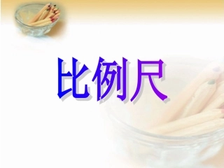 人教版新课标数学六年级下册《比例尺例1、2》