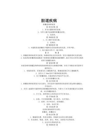 普外常见疾病诊疗及操作规范
