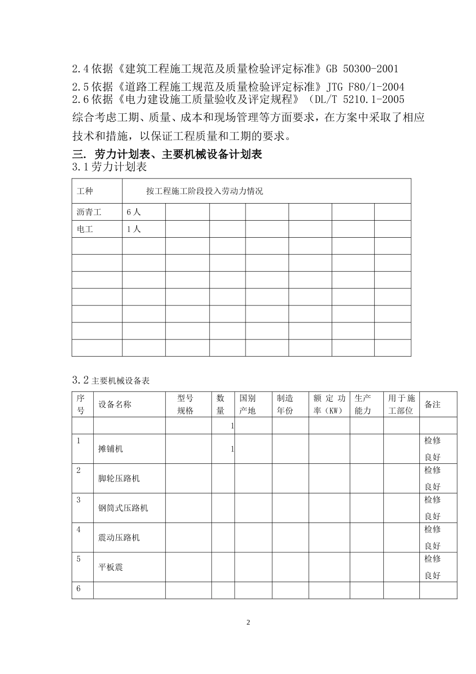 旧砼路面加铺沥青砼面层施工方案_第3页