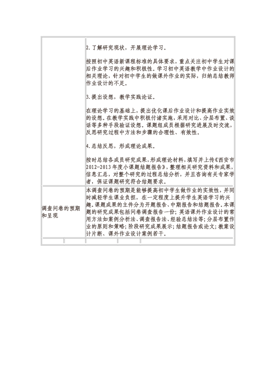 中学英语课外作业设计优化调查问卷_第2页