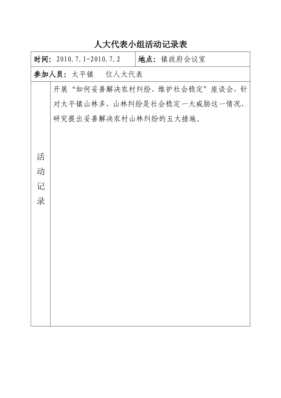 人大代表小组活动记录_第3页