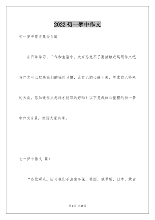 2024初一梦中作文_14