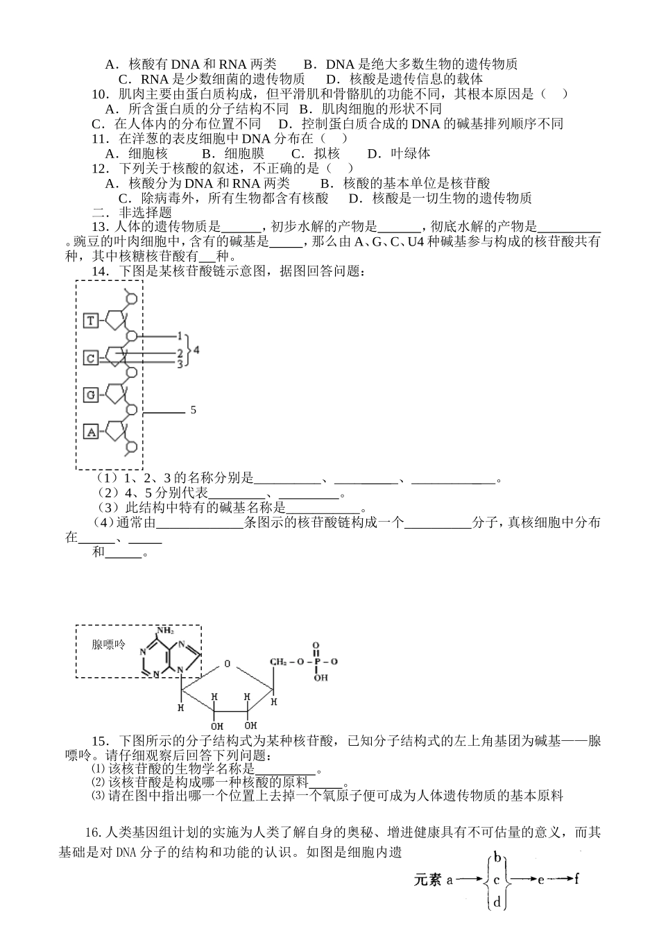 组成细胞的分子3_第3页