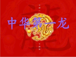 中华第一龙（复习课）