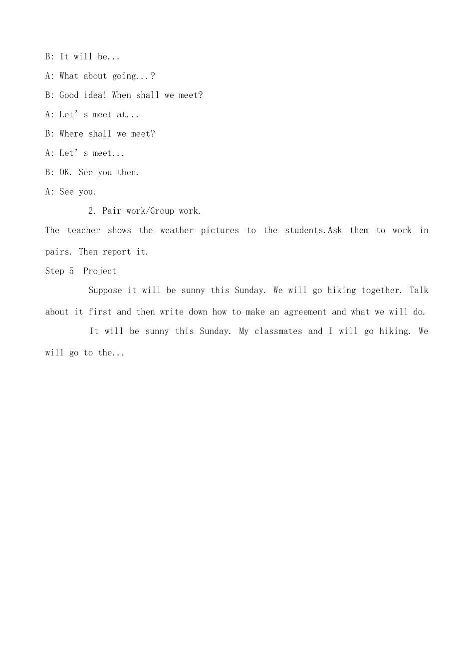 湘教版八年级英语Unit1 Sports and games教案1_第3页