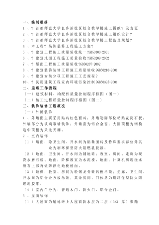 装饰装修监理细则