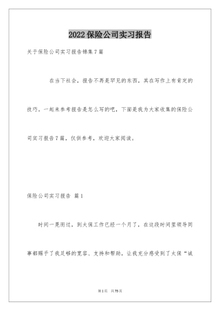 2024保险公司实习报告_18