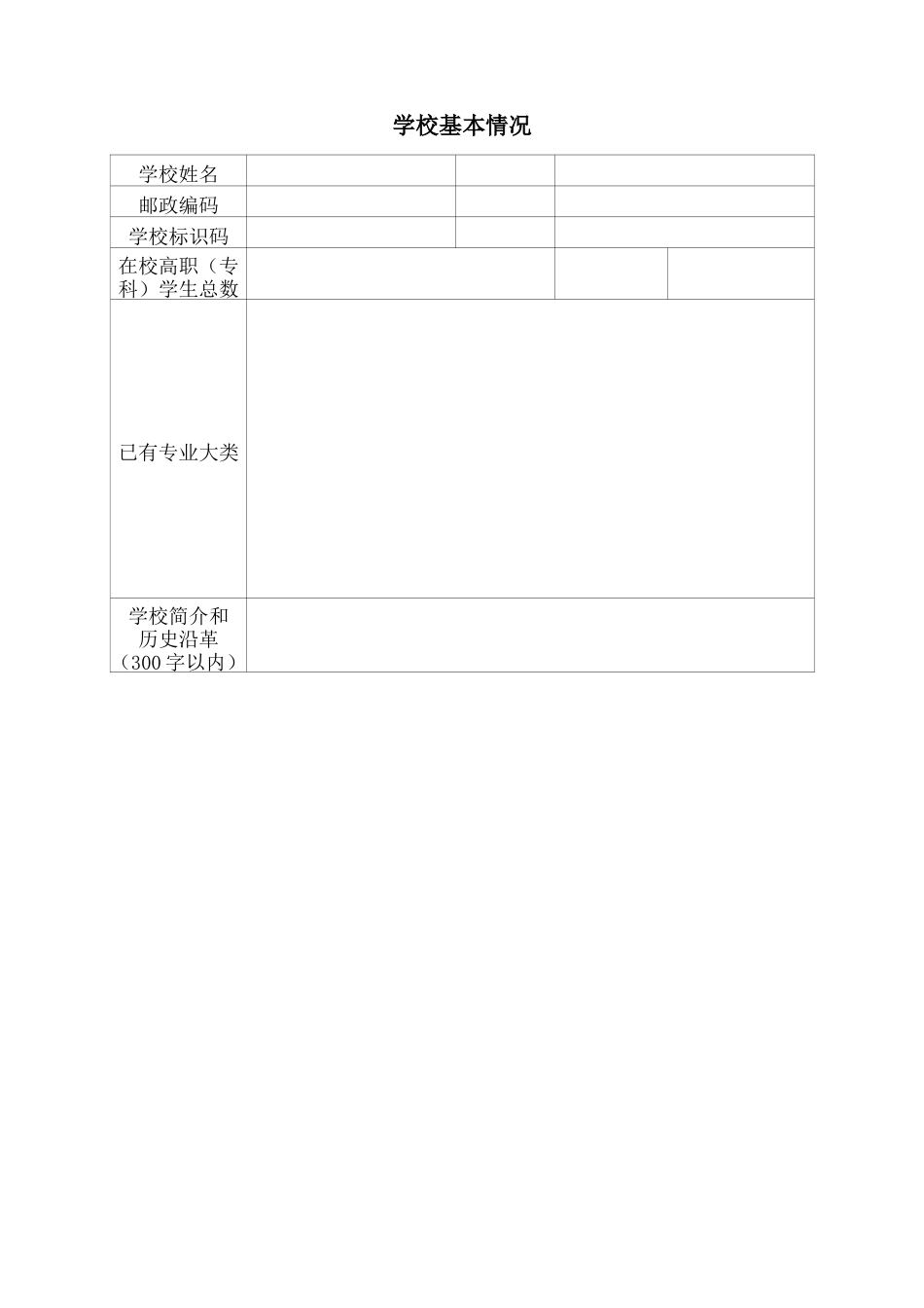 普通高等学校设置国家控制的高等职业教育(专科)专业申请表(赵婕)_第2页