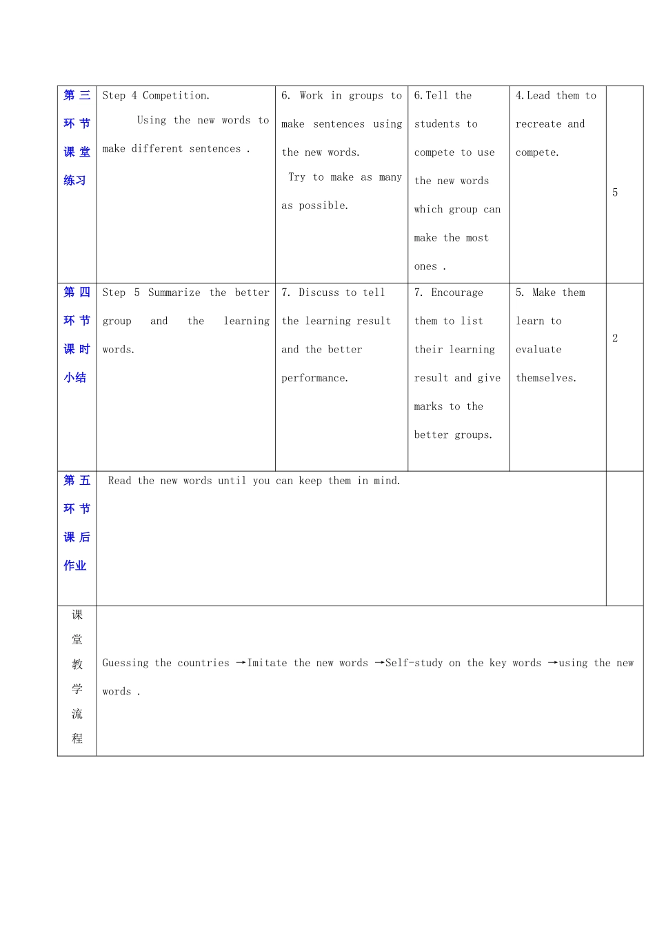 秋九年级英语上册 Unit 4《Problems and advice》教案1 （新版）牛津深圳版-牛津深圳版初中九年级上册英语教案_第3页