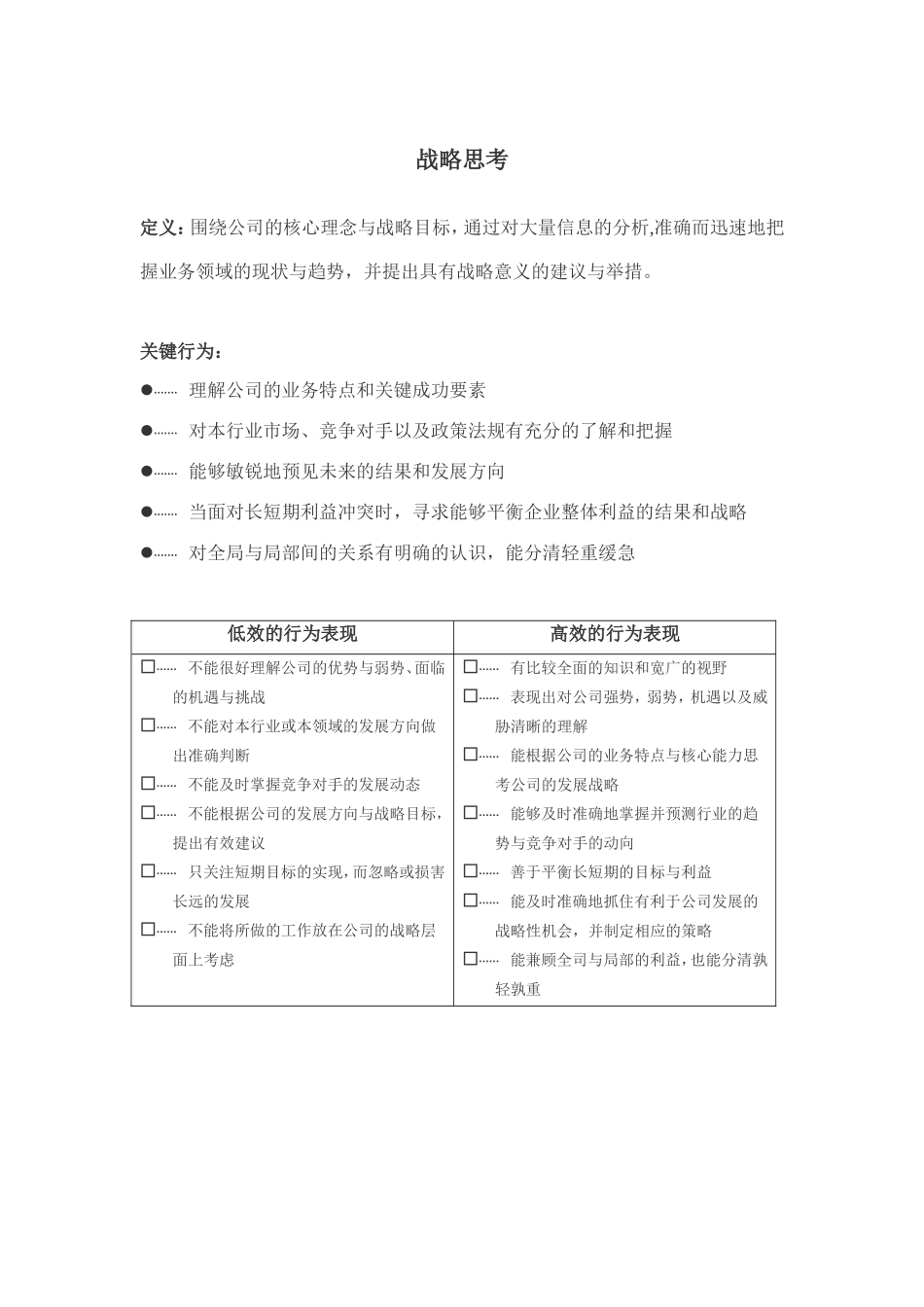 企业中层管理岗位能力素质模型_第3页