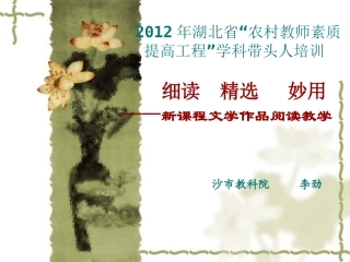 文学作品的教学2