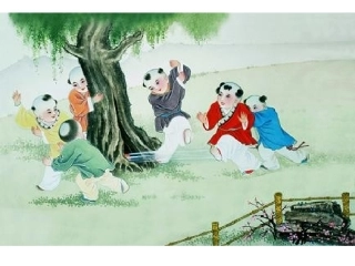 文彦博洞中取球