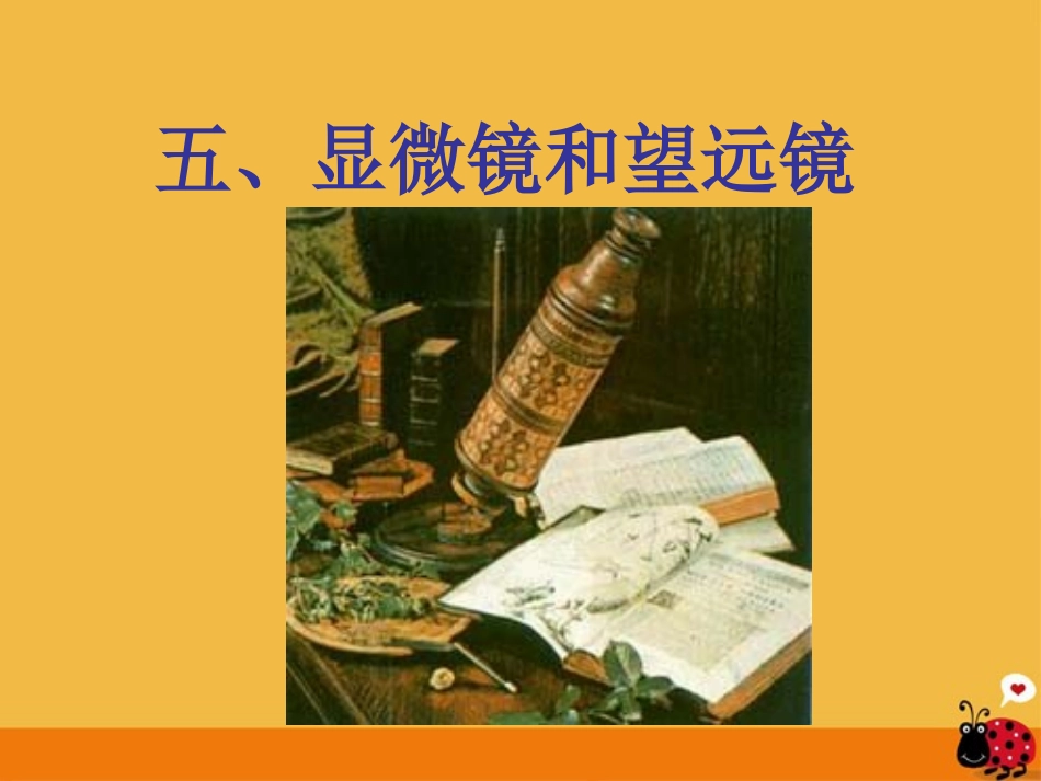 《显微镜和望远镜》课件_第1页