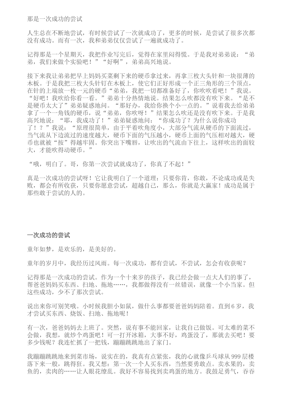 那是一次成功的尝试_第1页