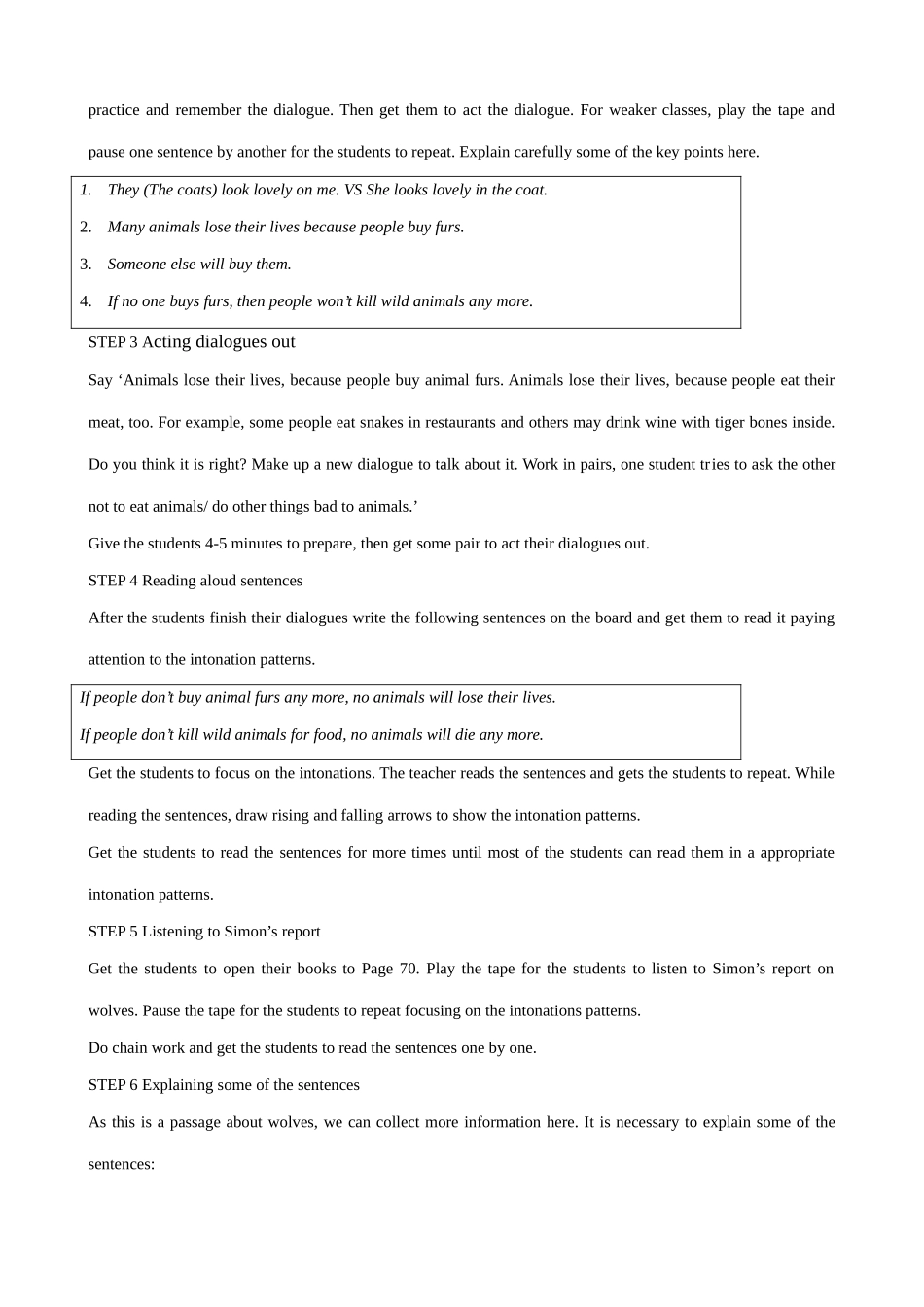 牛津版八年级英语Unit 4 Wild Animals(8)SPEAK UP & STUDY SKILLS_第2页