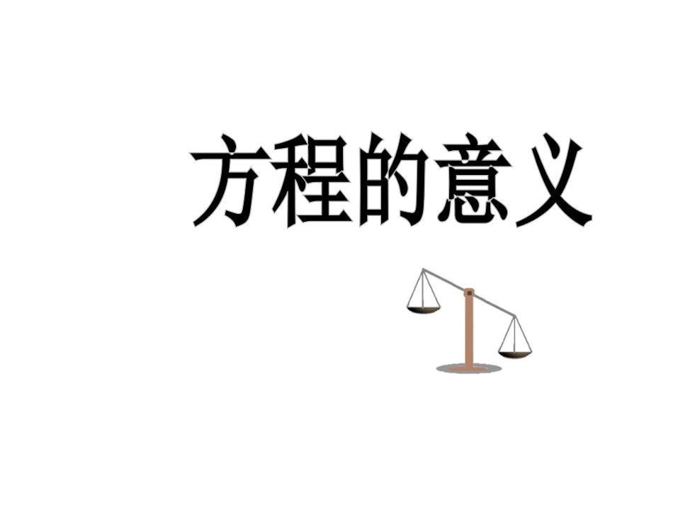 《方程的意义》_第1页